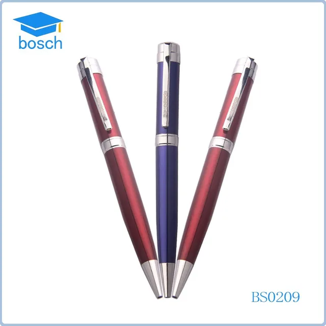 promotional jumbo twist mechanisms funny ball pens bluered