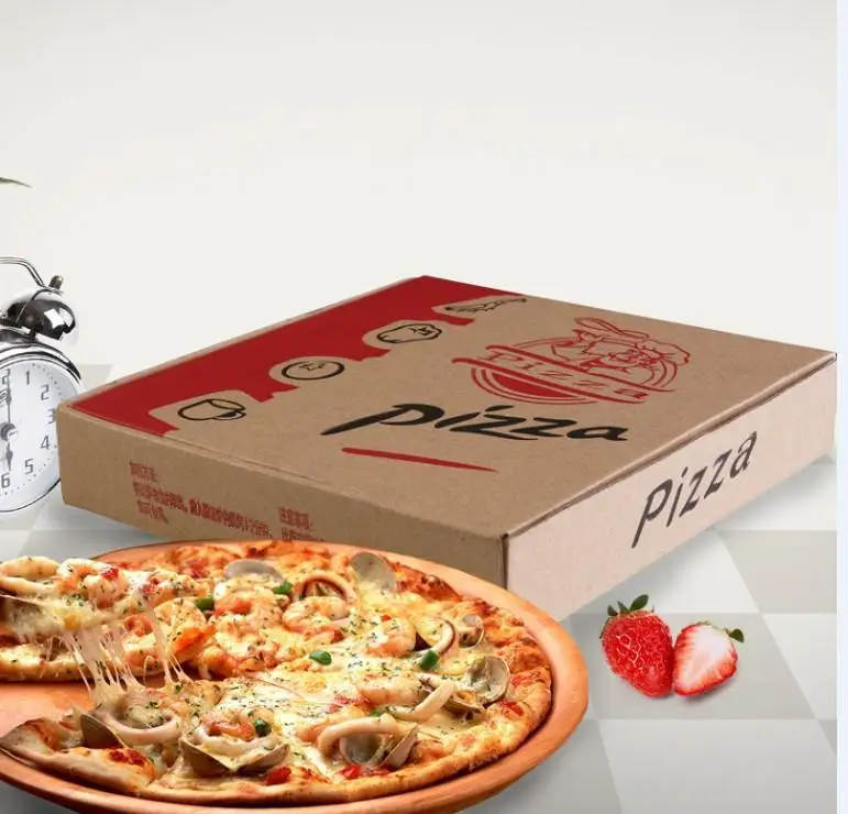 Take Away Pizza Boxes Corrugated Pizza Delivery Box