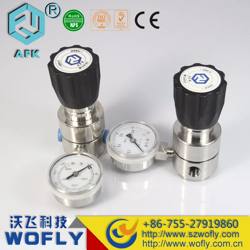 High Pressure Semi Automatic Changeover Switch Stainless Steel Gas