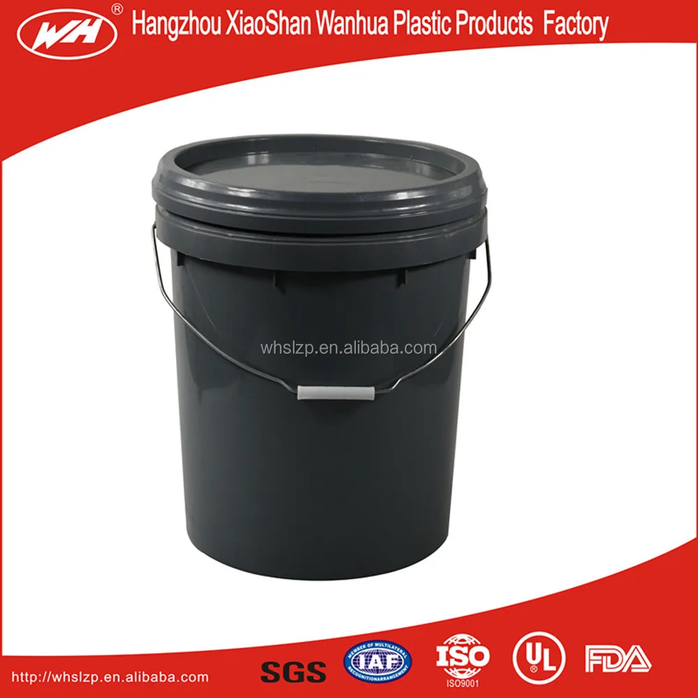 Recycled 5 Gallon Silicone Plastic Buckets With Leak Proof Lid Buy 5