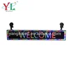 indoor P4 full color 12V 24V led car message sign bus led display screen