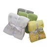 Free Sample 100 Acrylic Sofa Throw Blanket, Waffle Woven Cheap Wholesale Custom Cozy Throw Blanket