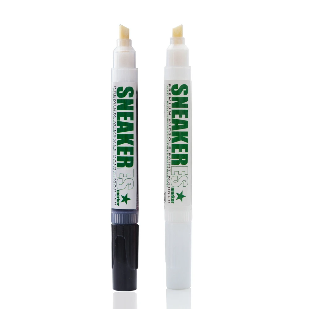 6mm White And Black Diy Shoe Repair Markers Acrylic Based Permanent