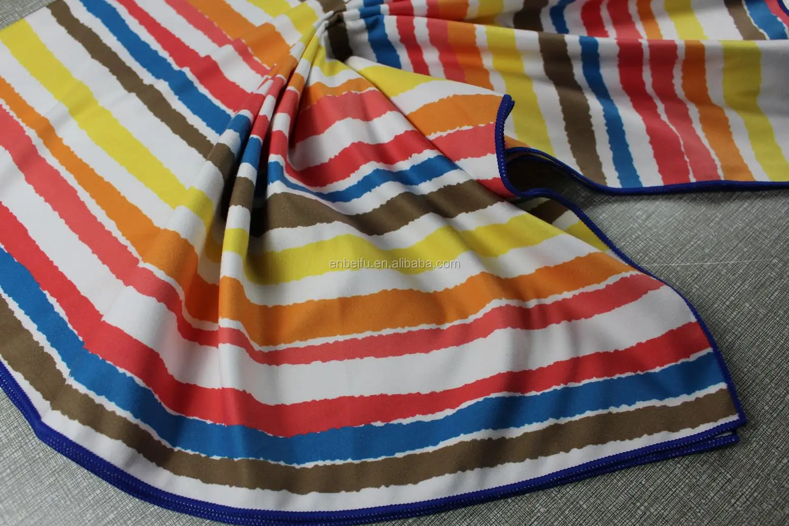 2018 80% polyester 20% polyamide microfiber beach microfiber