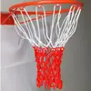 Red and White basketball net