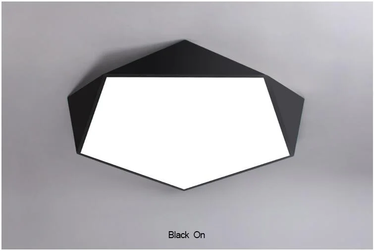Conduziu a Iluminação da Lâmpada do Teto para Sala de Estar Criativo Geométrico Arte Estudo Varanda Corredor Iluminação Teto 18 Luzes de teto
