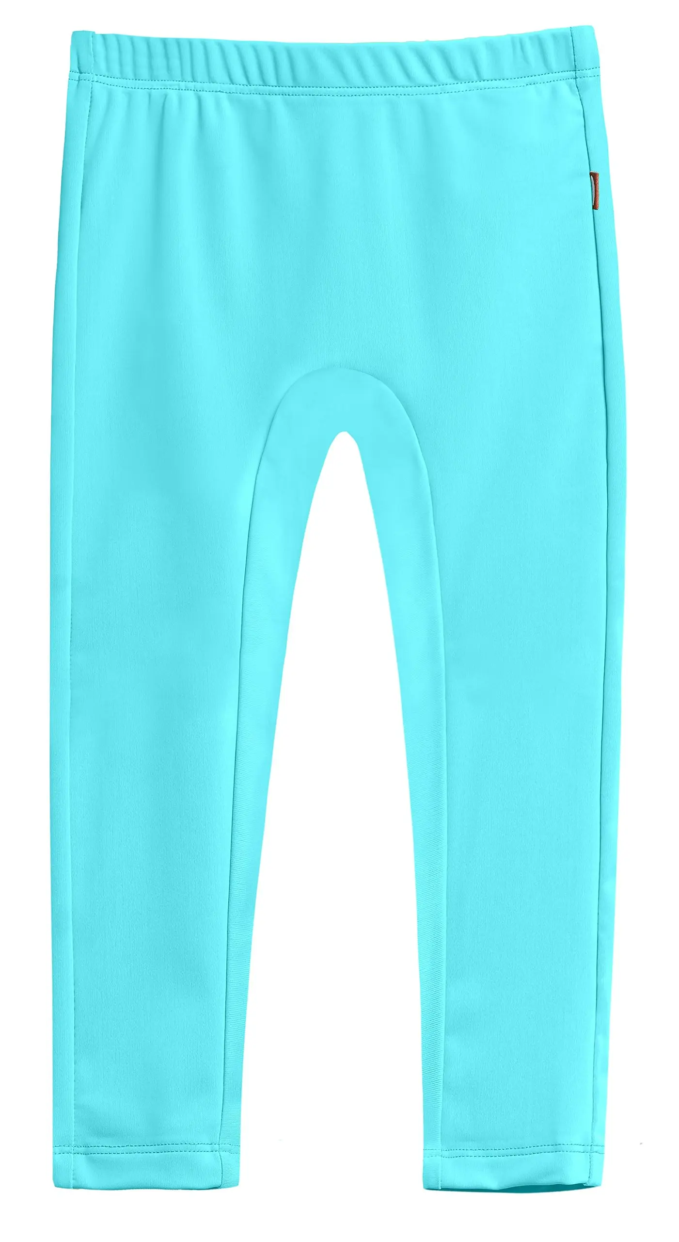 City Threads Girls Swimming Bottom Leggings UPF50 Rash Guard Swim Pants Made in USA