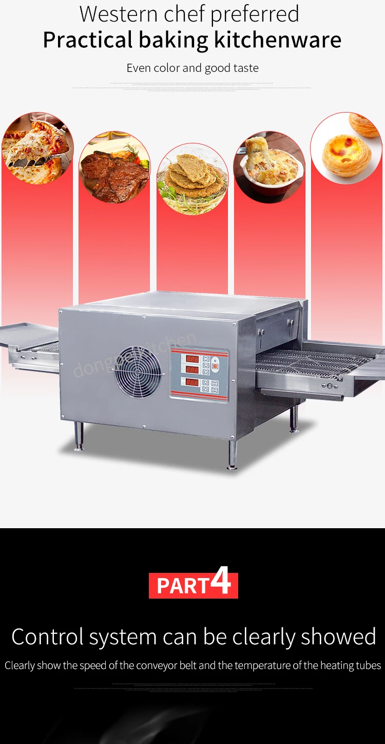 Commercial Electric Conveyor Pizza Oven For Sale/automatic Stainless