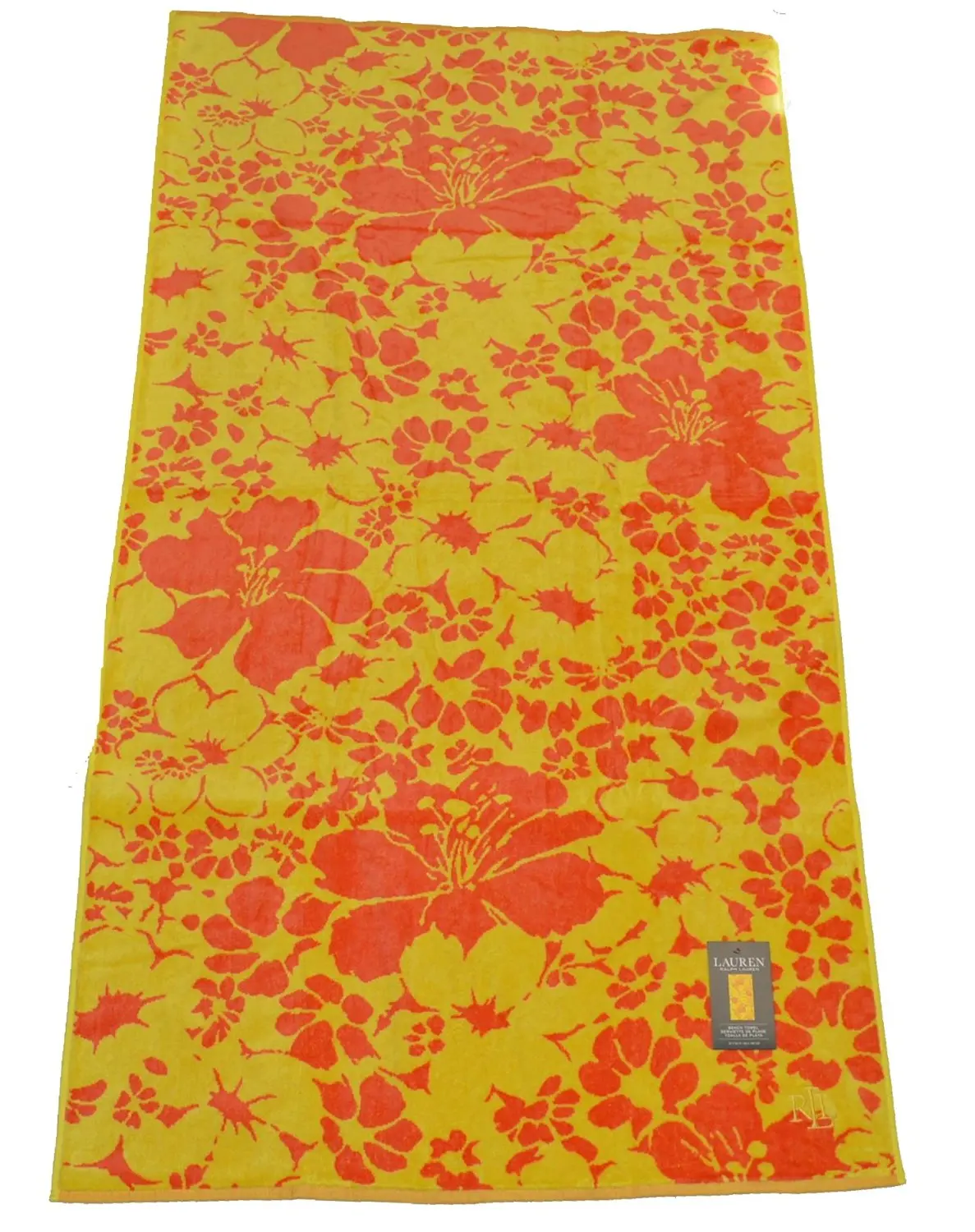 Buy Ralph Lauren RL Polo Beach Towel 35" X 66" Tahitian ...