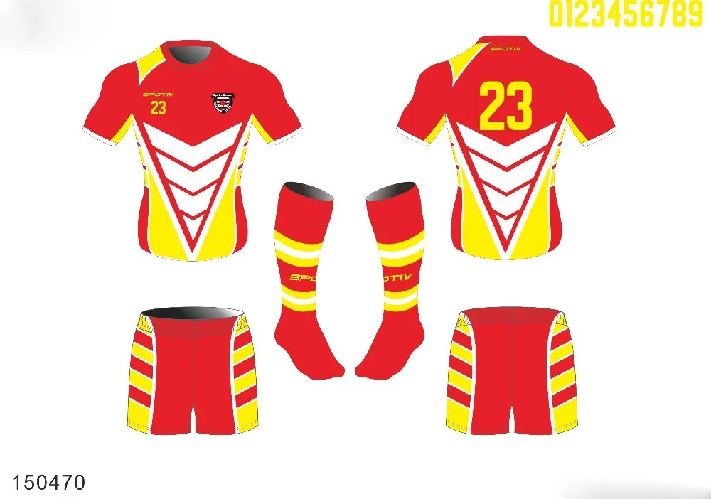 Custom Professional Sublimation Full Football Kits - Buy Custom ...