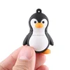 Lovely penguin memory stick PVC Cartoon USB flash drive animal USB disk