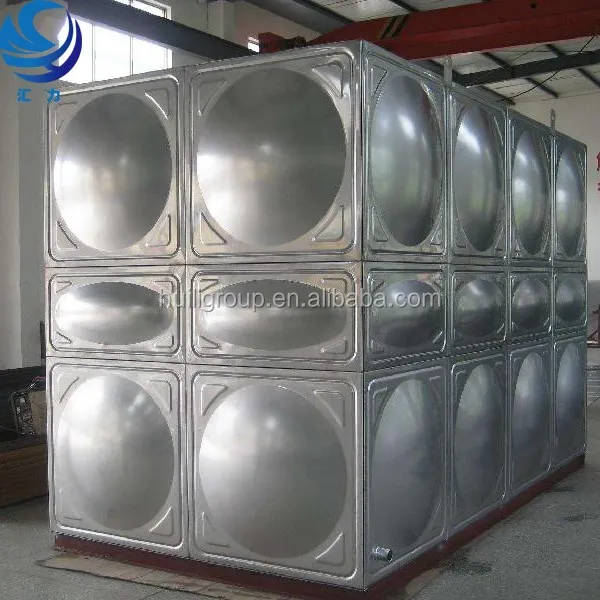 5000 Liter Drinking Water Storage Stainless Steel Water Tank In The