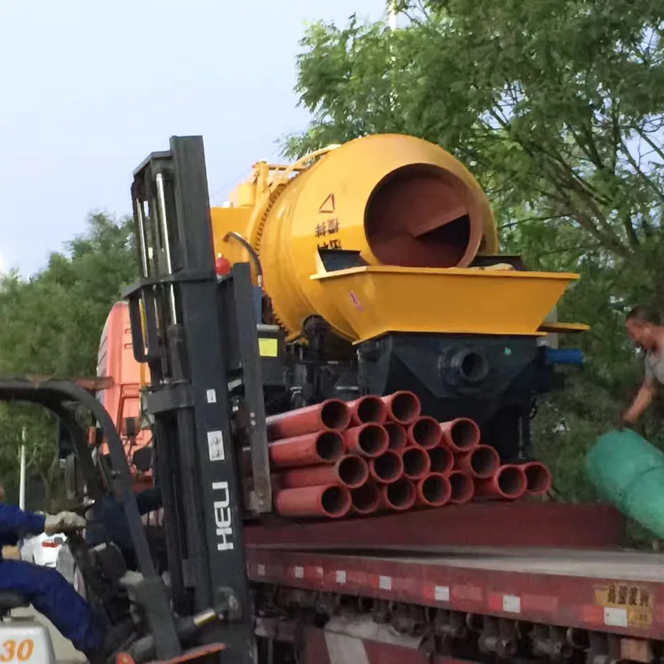 Hydraulic Hopper Concrete Mixer Pump For Small Project Buy Concrete