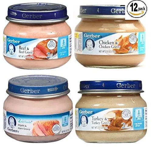 gerber meat baby food