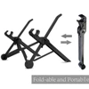 premium height adjustable notebook stand portable vented tablet table stand adjustable bed tray stand