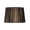 Wholesale Price Spider Assembly Clear Plastic Cylindrical Black String Lamp Shade Cover With Wire Frame