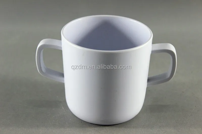 2 Handle Melamine Kids Drinking Mugs And Cups