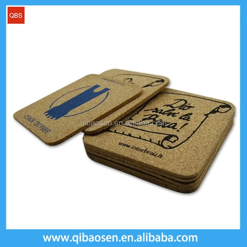 Custom Disposable Paper Coasters,Logo Printed Cork Coaster Mat,Cheap