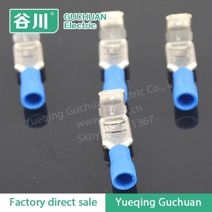 Insulated Piggyback Quick Disconnect Terminals,6.3 Mm Female Spade