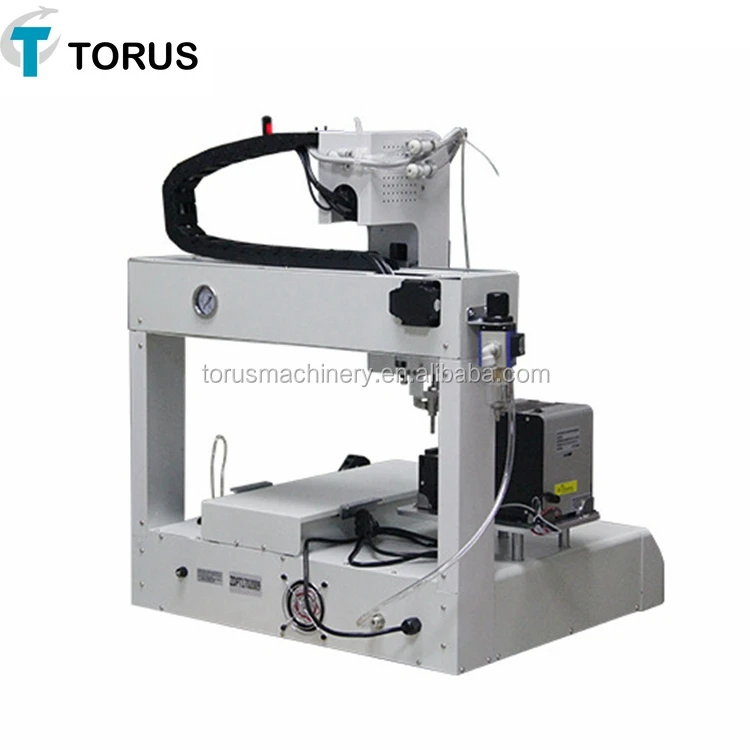 Double Heads And Two Tables Automatic Screw Locking Assembly Machine