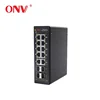 OEM 14 Ports Fast 10/100/1000M 48V Network Managed Industrial POE Switch with SFP Port