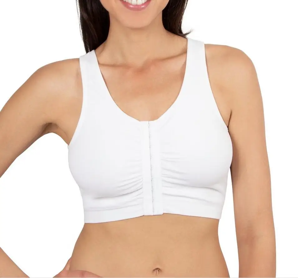Front Closure Support Compression Seamless Bra Post Mastectomy Buy Post Mastectomy Bra,Bra