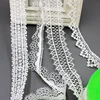 4 Kinds White Lace Polyester Gament Material Lace Trim