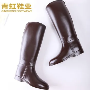 Qinghong Footwear Horse Riding Boots 