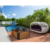 High quality outdoor massage hot tubs spa with 5 persons seat capacity combo massage acrlic material massage Ponfit spa