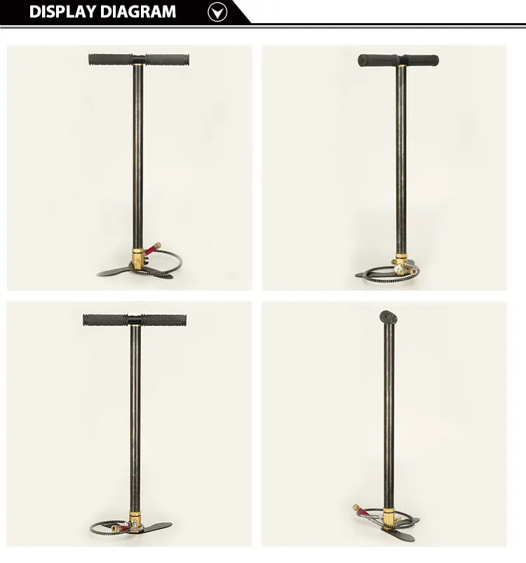 Mini 300 bar High pressure air compressor motor