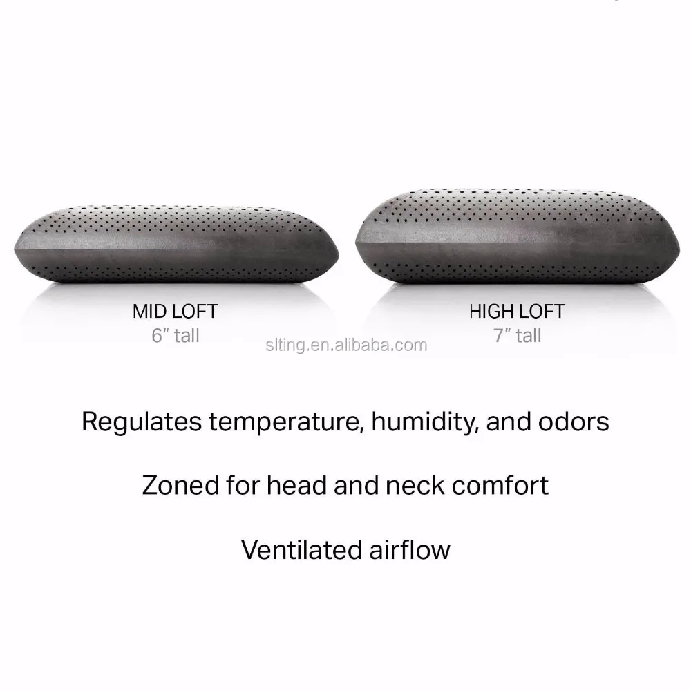 Bamboo Charcoal Memory Foam Pillow With Air Holes New Designed Model