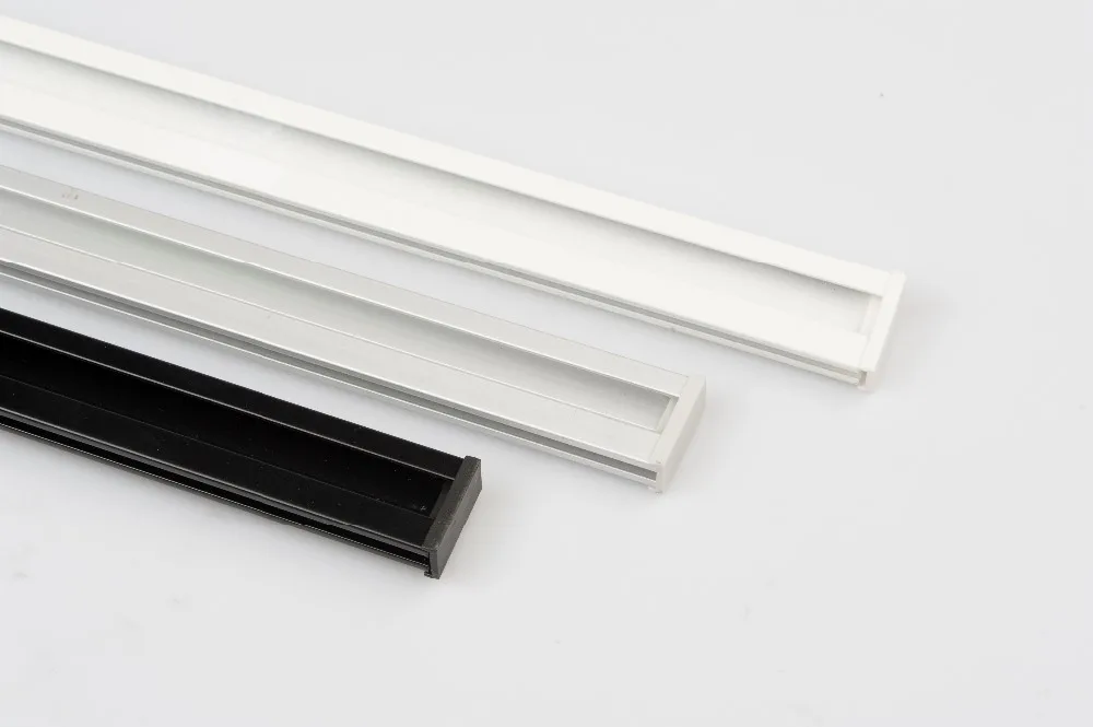 White Ceiling Mounted Rail System Aluminum Picture Hanging System T100