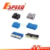High precision right angle 8 pin female connector