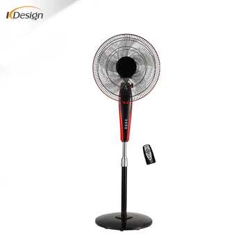 Best Ing Red Ultra Quiet Pedestal Fan Aluminum Motor Silent Sitting Room Stand Fans