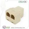 Cost Price Mini Size Fire Retardant Good Contact 1 to 2 Ports Converting Line RJ11 RJ45 Adapting ADSL Splitter