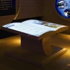 virtual projection book/ebook,exhibition display project book,touch screen book