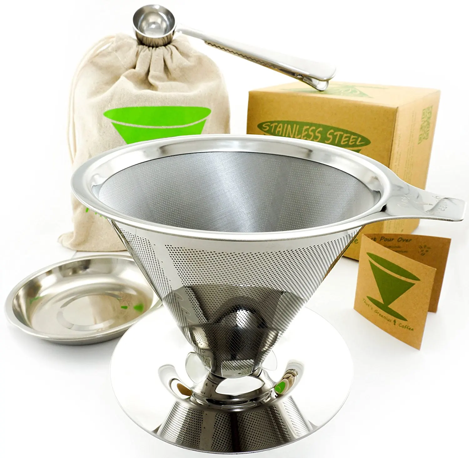 Travel Camping Home Use Stainless Steel Coffee Pour Over Dripper Buy