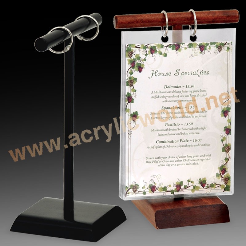 Tabletop Mini Chalkboard /wooden Menu Holders For Restaurants Buy Led