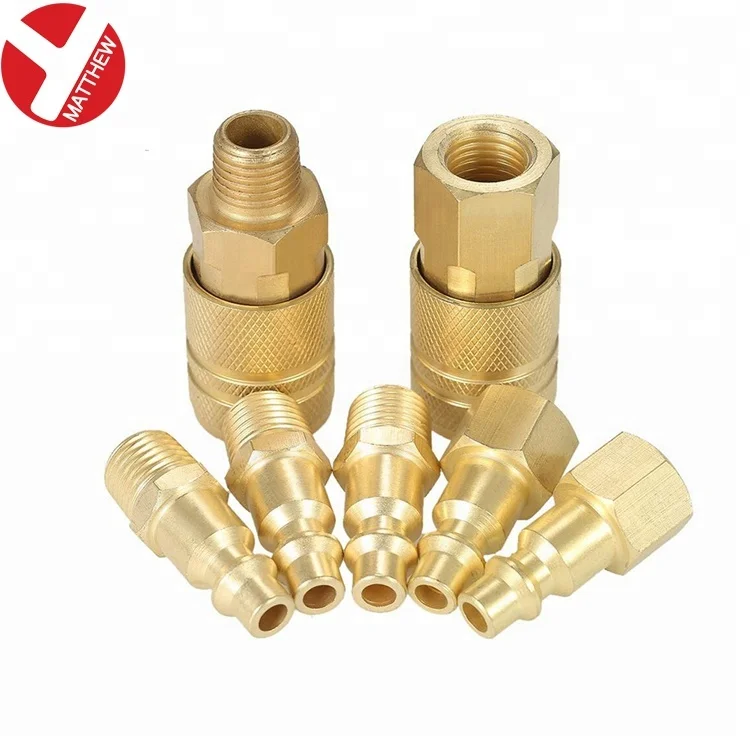 Quick Hose Connector Brass Air Hose Hydraulic Couplers - Buy Quick Hose ...