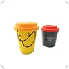 400ML new design comfortable touch bamboo fiber cup