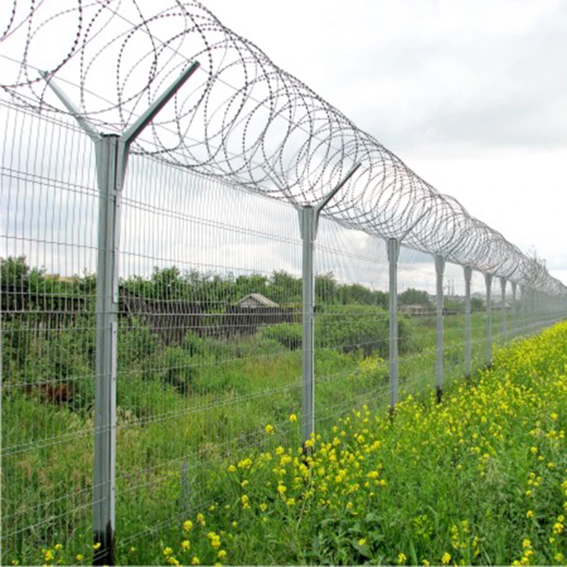 Boundary Wall Wire Design,Boundary Wall Wire Mesh Fence,Used Pvc Coated