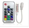 wholesale hot sales model rf 17keys rgb led strip remote controller led with factory bottom good price