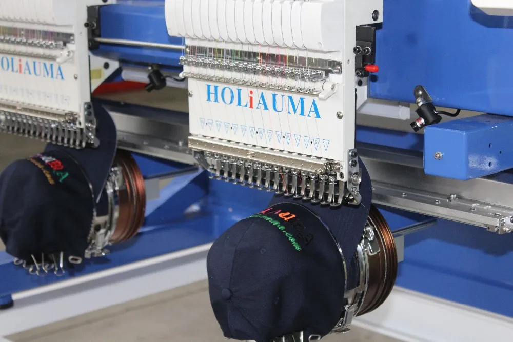 Holiauma Two Head Embroidery Machine Computer Embroidery Machine Price