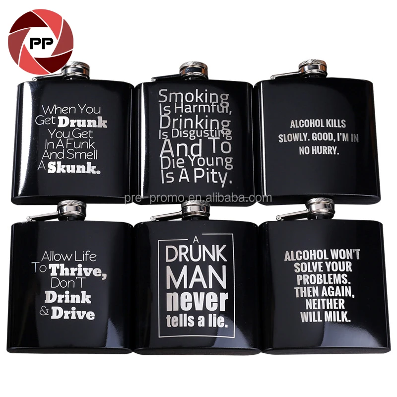 HF008 6oz hip flask