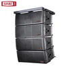 L-810 professional pro audio sound equipment stage outdoor sound system, dual 12 inch passive speaker system line array