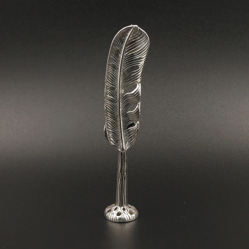 925 chinoiserie 有意义的礼物为商人 qsa-5 纯银鹅毛管篡改玛瑙