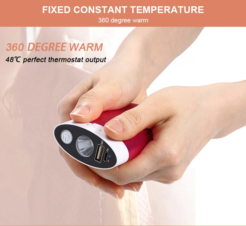 Reusable Heat Pack Back Warmer,2 Level Optional,Dual Sides Heating,With