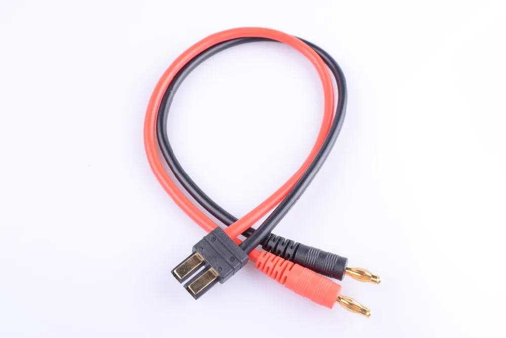 Traxxas Trx 30cm Charge Lead Cable With 4mm Banana Plugs Buy Traxxas