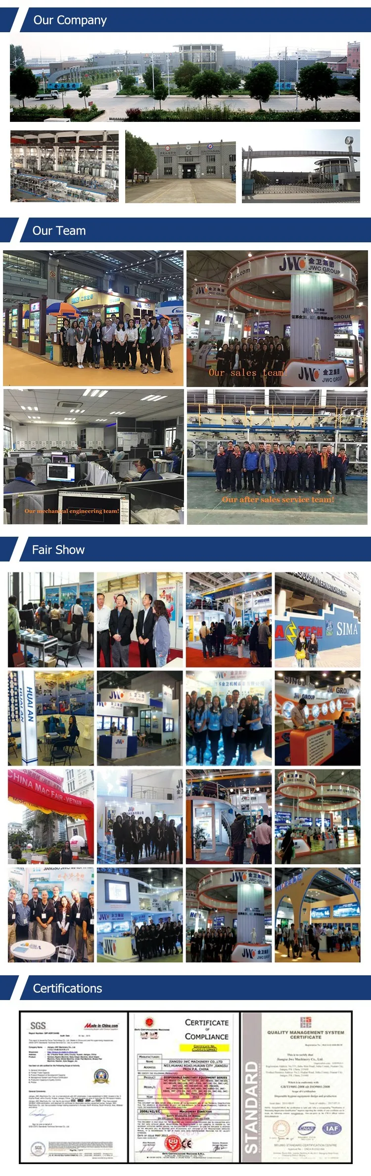 Manufacturer price diaper making complete machine full automatic baby diapers machines cost