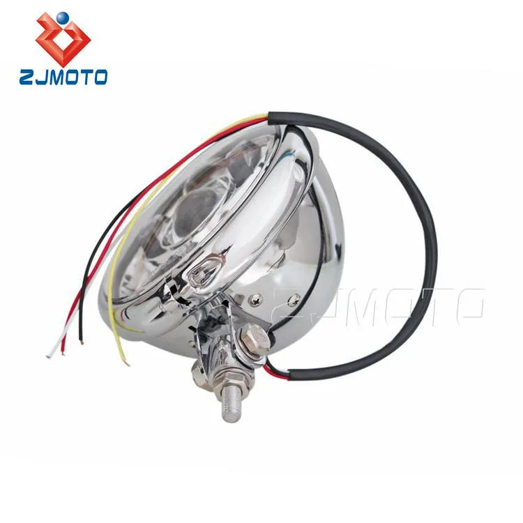 Emark Led Lights Retro Motorcycle Headlight For Harley Bobber Chopper